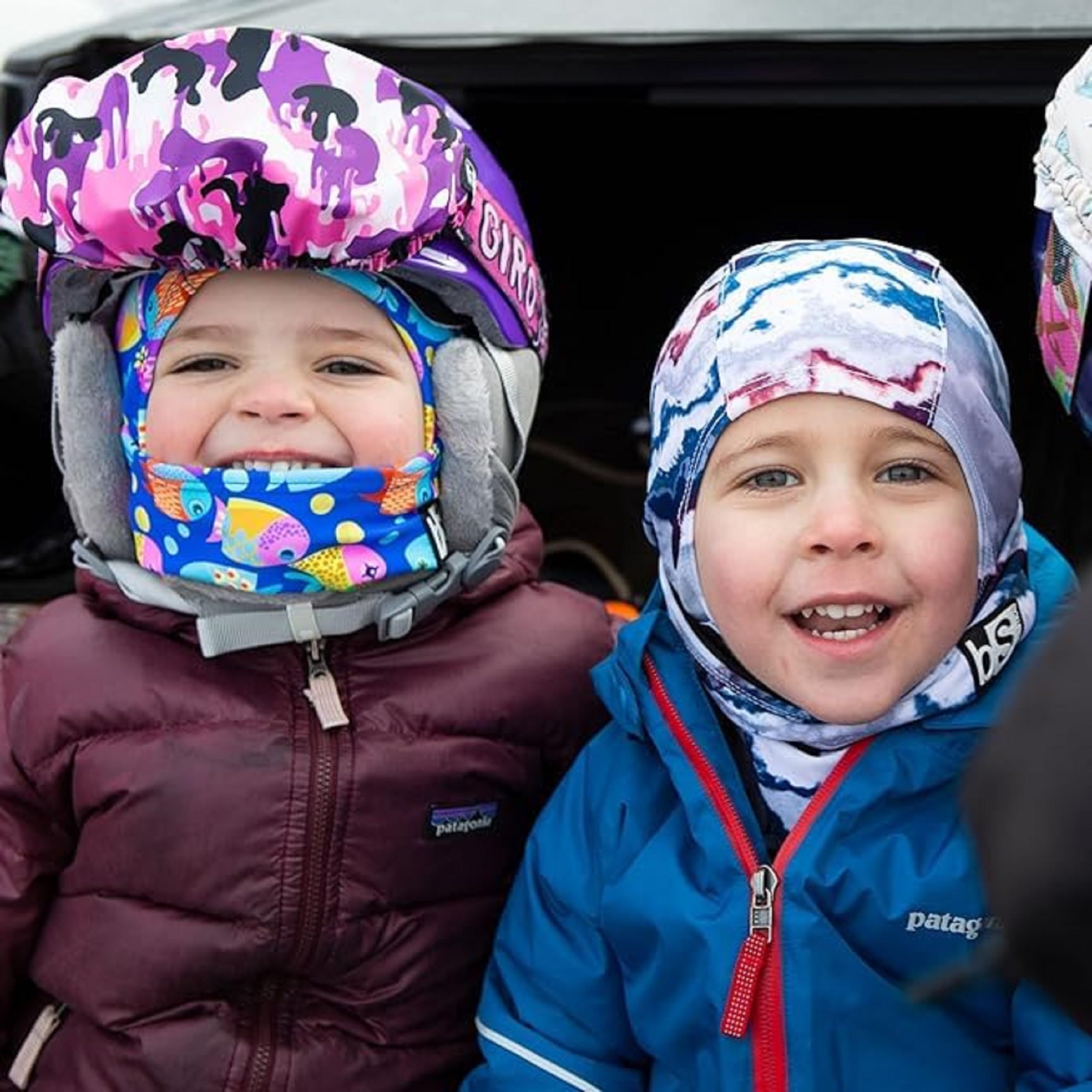 BLACKSTRAP Kids' Hood ExoHinge Balaclava Ski Mask, Helmet Compatible, Keeps Kids Comfortable and Warm - Image 6