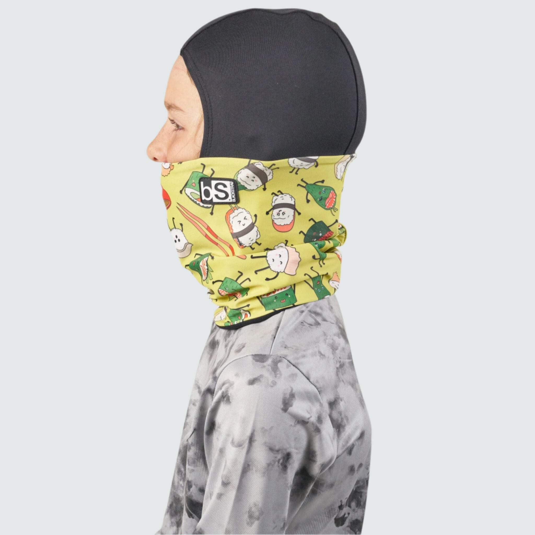 BLACKSTRAP Kids' Treble Hood Balaclava Ski Mask, Helmet Compatible, Keeps Kids Comfortable and Warm, [Kaaapow] - Image 5